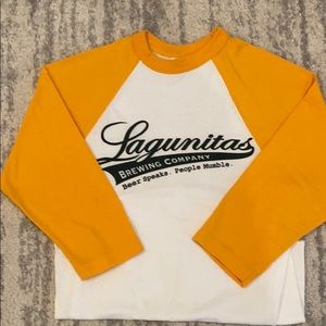 Adult S Lagunitas Brewing Baseball Tee